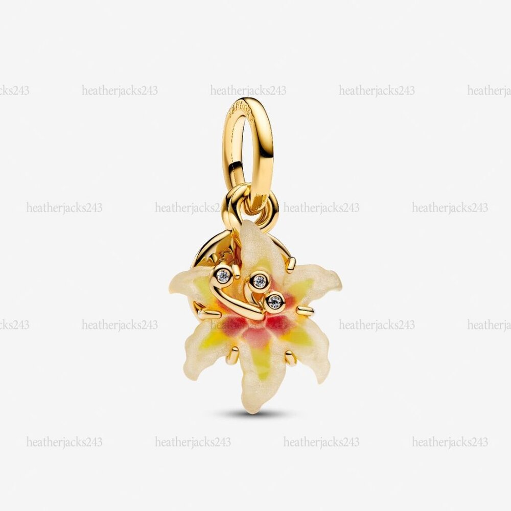 Pandora Disney Tangled Sundrop Flower Glow-in-the-dark Charm